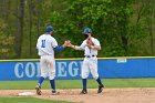 Baseball vs CGA  Wheaton College Baseball vs Coast Guard Academy during game one of the NEWMAC semi-finals playoffs. - (Photo by Keith Nordstrom) : Wheaton, baseball, NEWMAC
